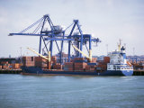 Container Port  Felixstowe  Suffolk  England  United Kingdom