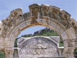 Temple of Hadrian  Ephesus  Anatolia  Turkey  Eurasia