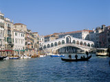 Rialto Bridge  Venice  Unesco World Heritage Site  Veneto  Italy