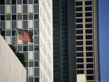 Stars and Stripes and Skyscrapers  Dallas  Texas  USA