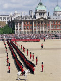 Trooping the Colour  Horseguards Parade  London  England  United Kingdom