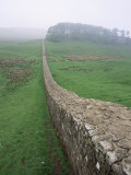Hadrian's Wall  Unesco World Heritage Site  Northumberland  England  United Kingdom