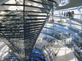 Inside the Reichstag  Berlin  Germany