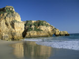 Beach  Praia Da Rocha  Algarve  Portugal