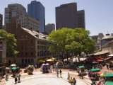 Quincy Market  Boston  Massachusetts  New England  USA