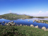 Lochan Na H-Achlaise  Rannoch Moor  Black Mount in the Background  Highland Region  Scotland