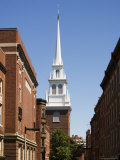 Old North Church  North End  Boston  Massachusetts  New England  USA