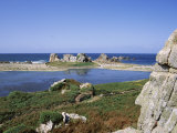 Rocks and Coast  Pors Bugalez  Brittany  France