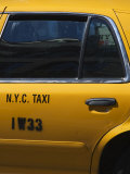 Taxi Cab  Manhattan  New York City  New York  USA