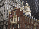 The Old State House  Built in 1713  Boston  Massachusetts  New England  USA