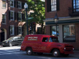 Charles Street  Beacon Hill  Boston  Massachusetts  New England  USA