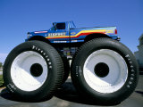 Huge Tyres  Big Foot  Customised Car  USA