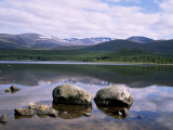 Loch Morlich and the Cairngorms  Aviemore  Highland Region  Scotland  United Kingdom