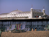 Brighton Pier (Palace Pier)  Brighton  East Sussex  England  United Kingdom
