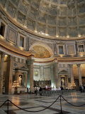 Interior of the Pantheon  Rome  Lazio  Italy