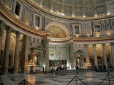 Interior of the Pantheon  Rome  Lazio  Italy