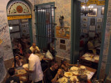 La Bodeguita Del Medio Restaurant  with Signed Walls and People Eating  Habana Vieja  Cuba