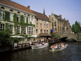 Boat Trips Along the Canals  Bruges  Belgium