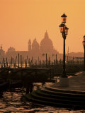Sunset Over Santa Maria Della Salute  Venice  Veneto  Italy