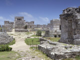 Mayan Site of Tulum  Yucatan  Mexico  North America