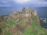 Dunluce Castle  County Antrim  Ulster  Northern Ireland  United Kingdom