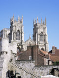 Bootham Bar and York Minster  York  Yorkshire  England  United Kingdom