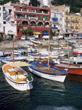 Marina Grande  Island of Capri  Campania  Italy  Mediterranean