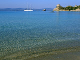 Cala Corsada  Spargi Island  Maddalena Archipelago  Island of Sardinia  Italy  Mediterranean