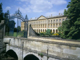 The New Building from the Cherwell Bridge  Magdalen College  Oxford  Oxfordshire  England