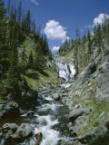 Rapids  Yellowstone National Park  Unesco World Heritage Site  Wyoming  USA