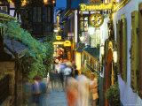The Drosselgasse  Rudesheim  Rhine Valley  Germany