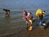 Women by the River Niger  Segou  Mali  Africa
