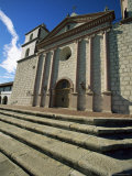 The Old Santa Barbara Mission  Santa Barbara  California  USA