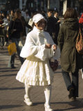 Girl in Kosuplay Outfit  Shibuya  Tokyo  Japan