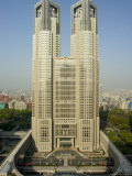 Metropolitan Government Building  Tocho  Shinjuku  Tokyo City  Honshu Island  Japan