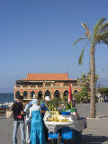 Corn Seller on the Corniche  Beirut  Lebanon  Middle East