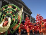 St Patrick's Day Parade Celebrations  Dublin  Republic of Ireland (Eire)
