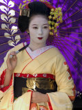 Geisha  Maiko in Gion  Kyoto City  Honshu  Japan
