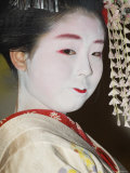 Maiko  Trainee Geisha  Entertaining at Dinner  Kyoto  Japan