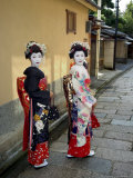 Geisha  Maiko (Trainee Geisha) in Gion  Kyoto City  Honshu  Japan