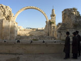 Arch of the Hurva Synagogue  Old Walled City  Jerusalem  Israel  Middle East