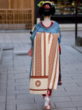 Geisha  Maiko in Gion  Kyoto City  Honshu  Japan