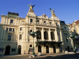 Vinohrady Theatre Dating from 1909 at Namesti Miru (Square)  Vinohrady  Prague  Czech Republic