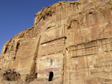 Silk Tomb  Petra  Unesco World Heritage Site  Jordan  Middle East
