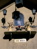 Shrine in the Street  Palermo  Island of Sicily  Italy  Mediterranean