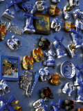Ceramic Magnet Souvenirs of Clogs and Windmills for Sale  Amsterdam the Netherlands