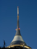 Tv Tower on Top of Jested Mountain Dominates Town and is Good Example of Modern Architecture