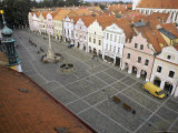 View from Town Hall of Renaissance and Baroque Houses on Masarykovo Namesti