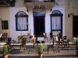 Cafe  Nafplion  Peloponnese  Greece