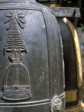 Detail of Bell at Buddhist Temple  Wat Chana Songkhram  Bangkok  Thailand  Southeast Asia